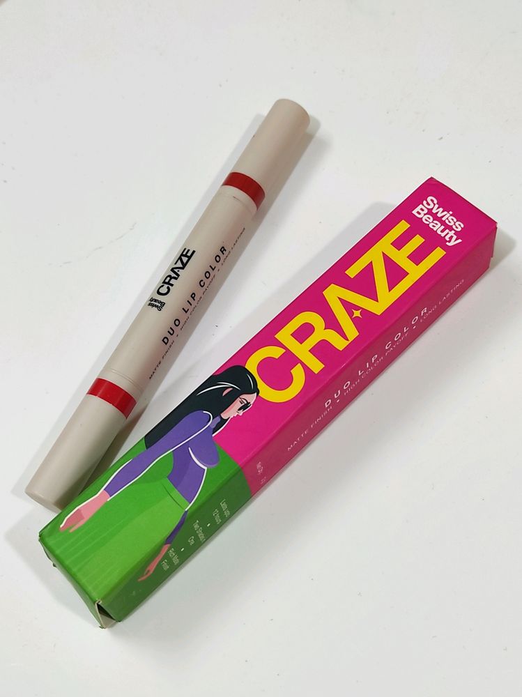 Swiss Beauty Craze  Duo Lip Color