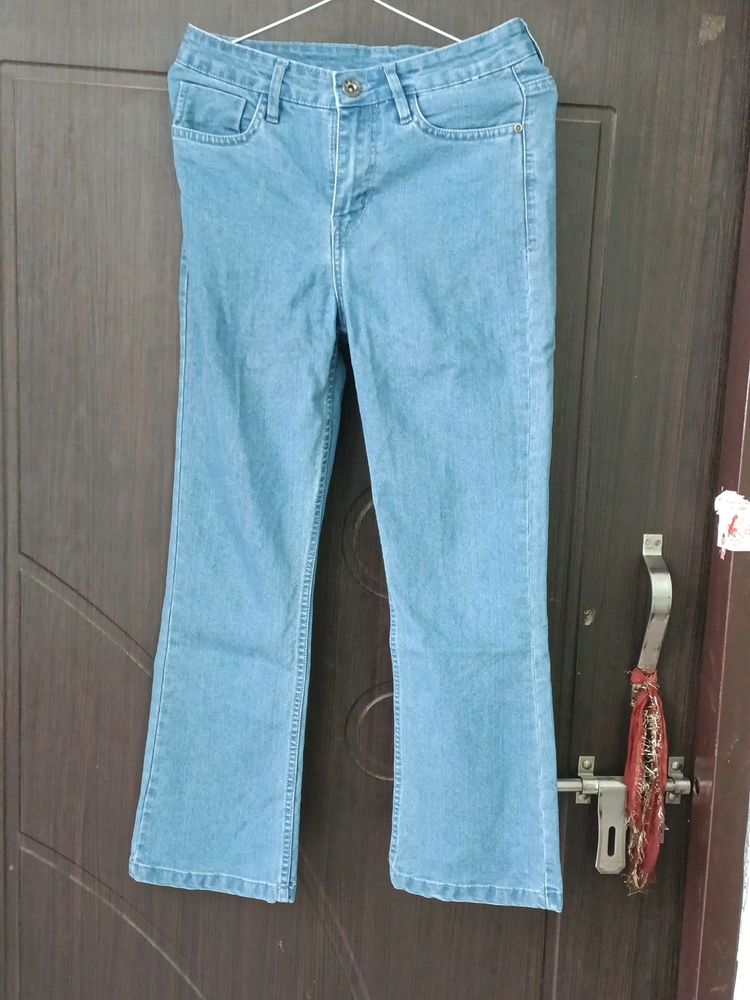 Jeans Bootcut Blue For Girls