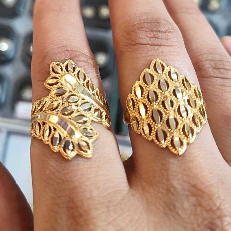 Women's Finger Rings (2pcs)