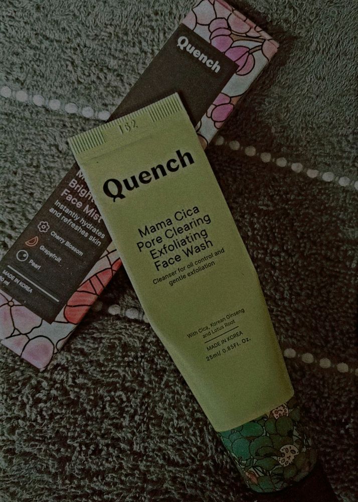 Quench Face Wash And Toner Combo