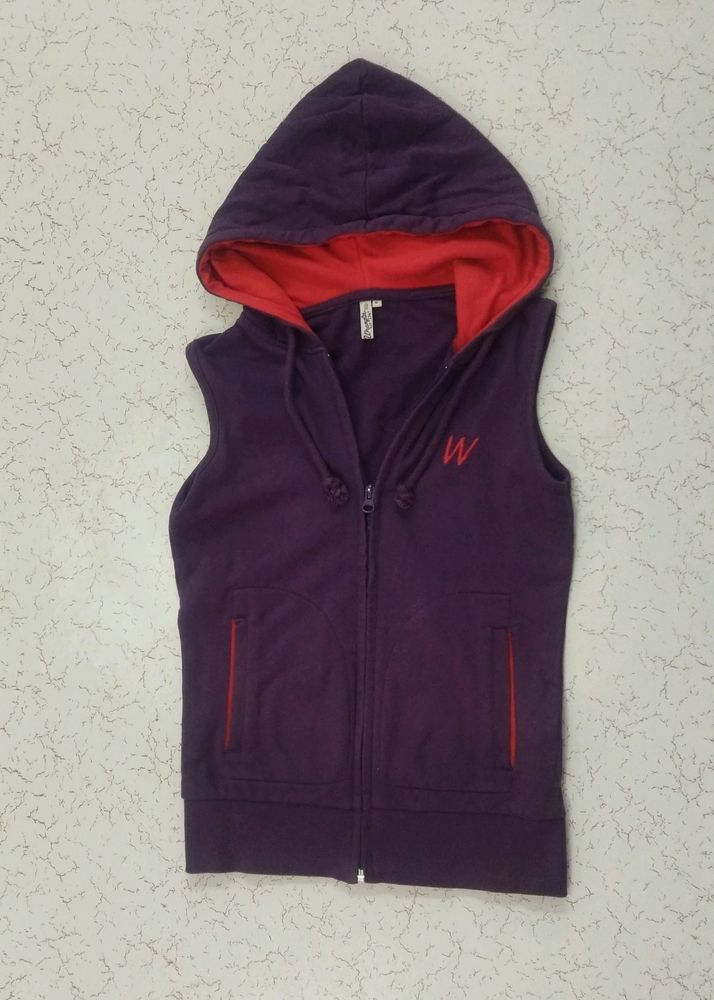 Wrangler sleveless hoodie