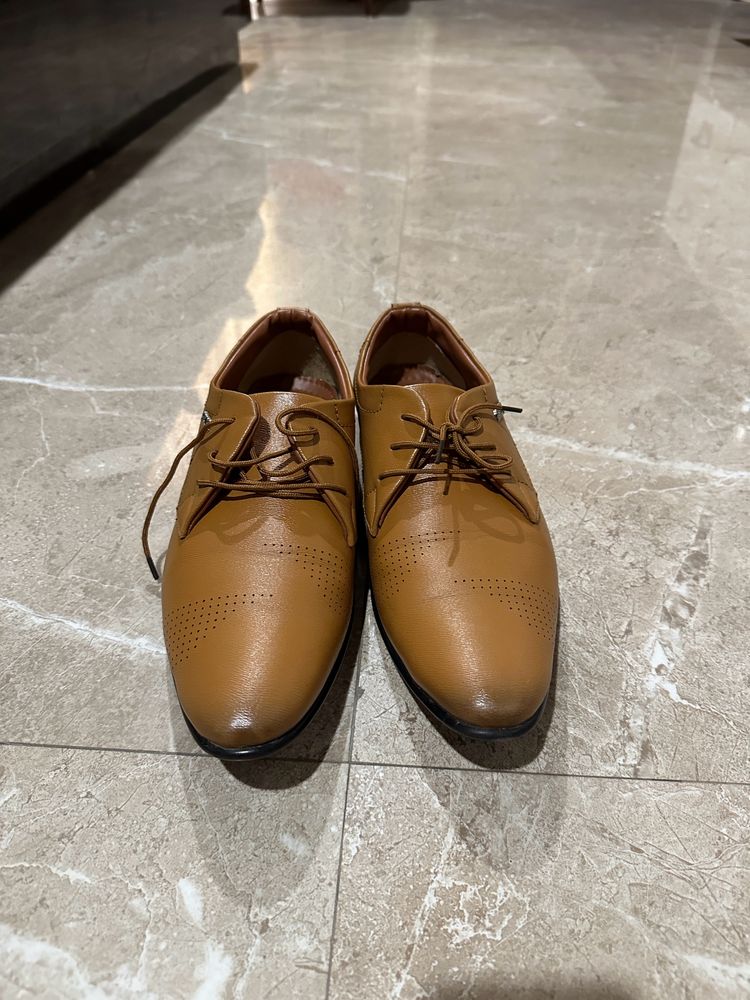 Tan Colour Formal Shoes