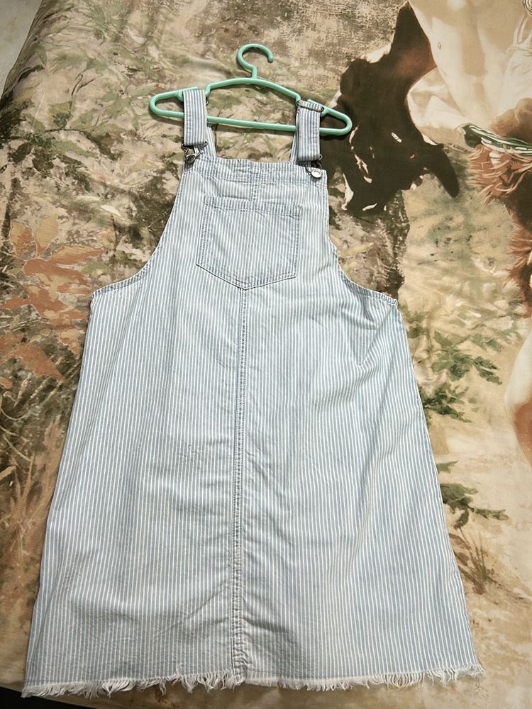 Girls Denim Dungaree