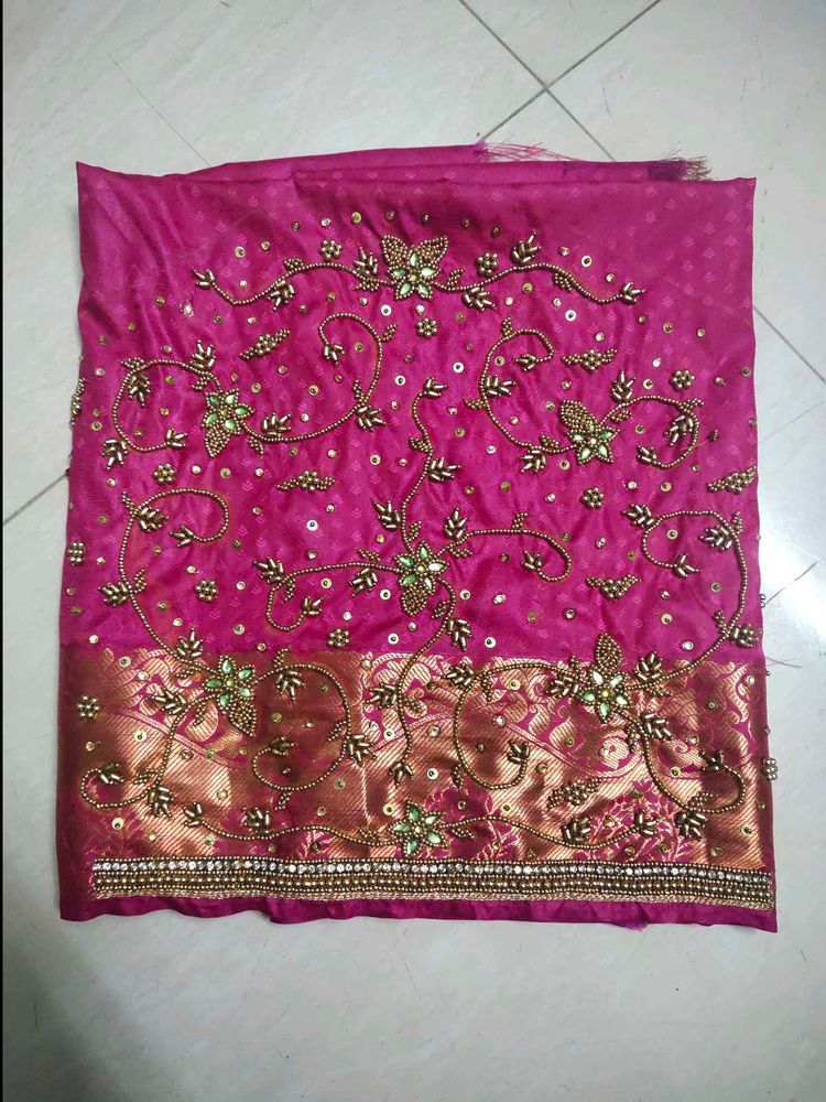 Aari Maggam Work Blouse Material