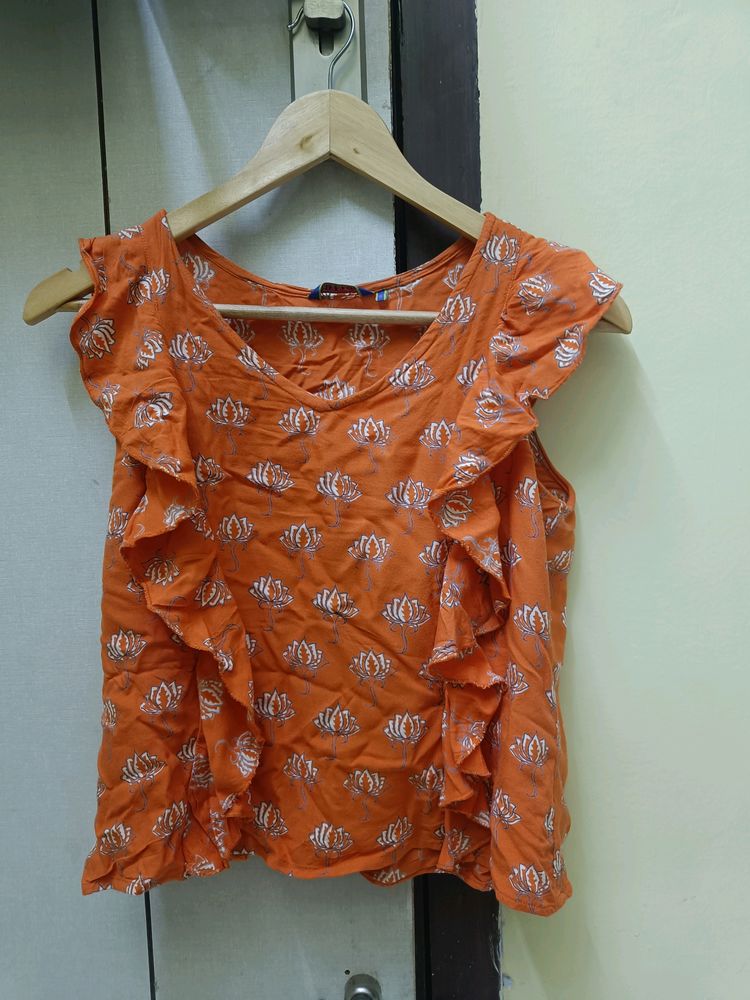 Desi Print Top