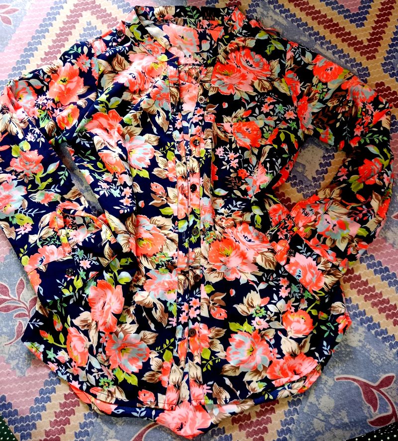 Floral Printed Shirt