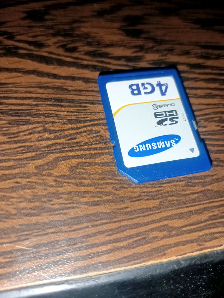 Samsung 4gb Memory Card...