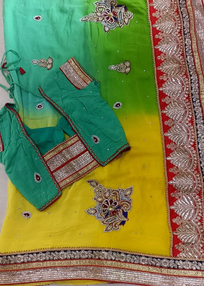 Multi Color Saree