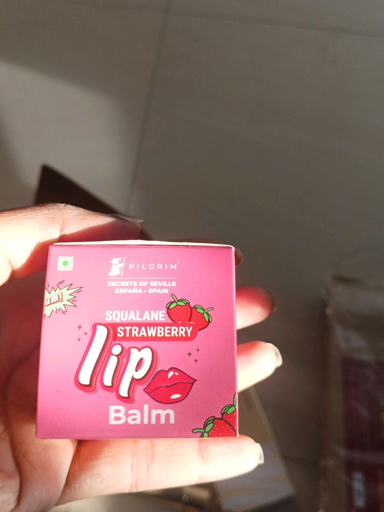 Pilgrim Strawberry Lipbalm