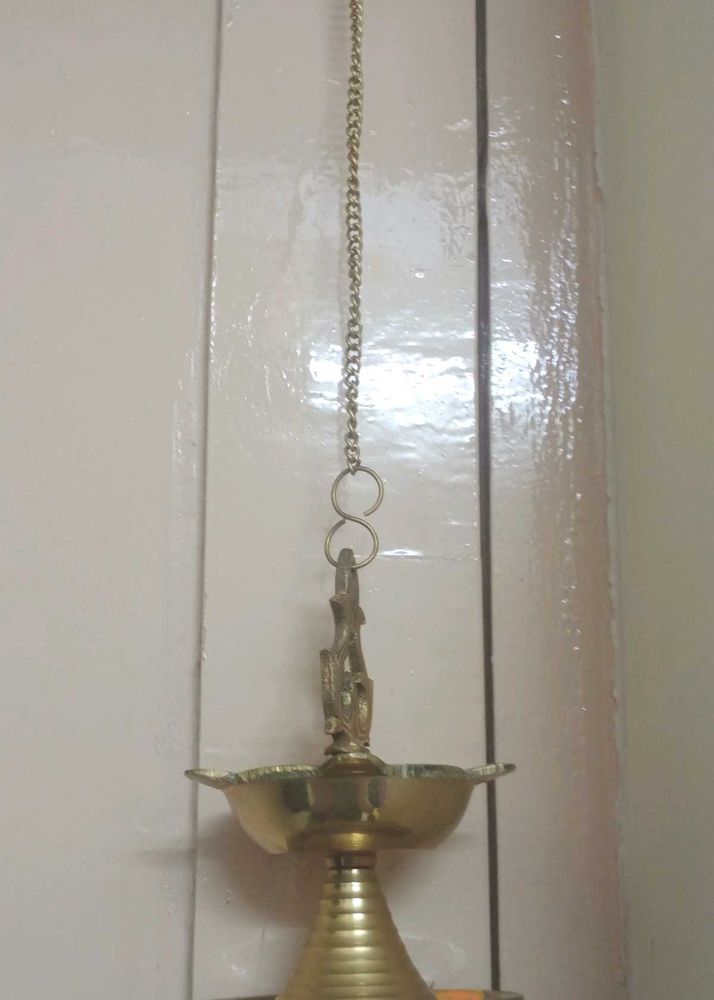 Brass Hanging Kerala Style Diya