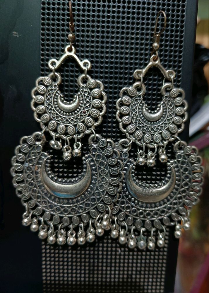 Beautiful Silver Earrings 🤩