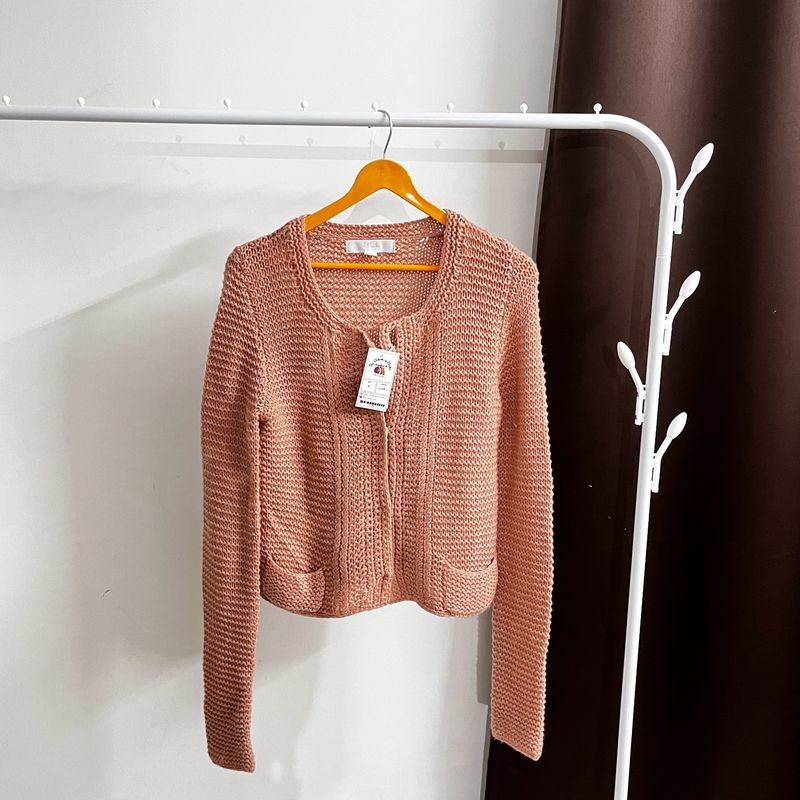 Peach Cardigan