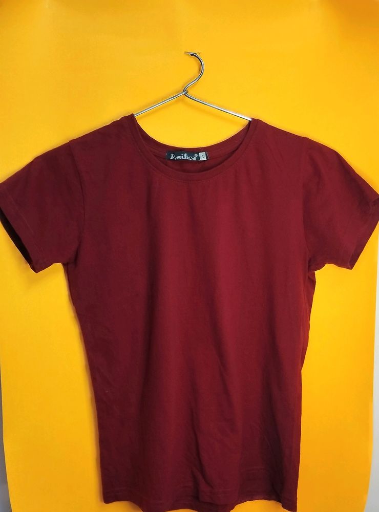 Maroon & Mustard Plain Tees 🤗