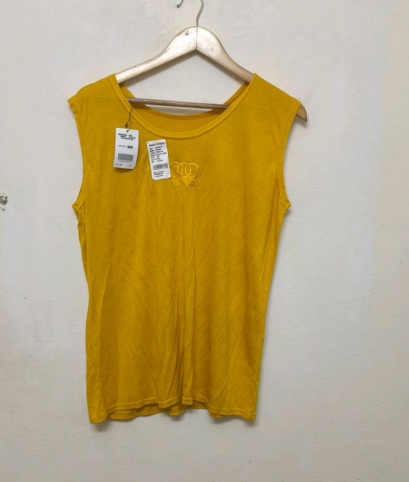 Trendy New Yellow Top For Women