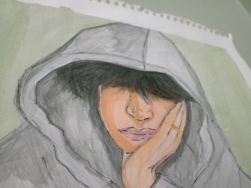 Handmade Taehyung Sketch