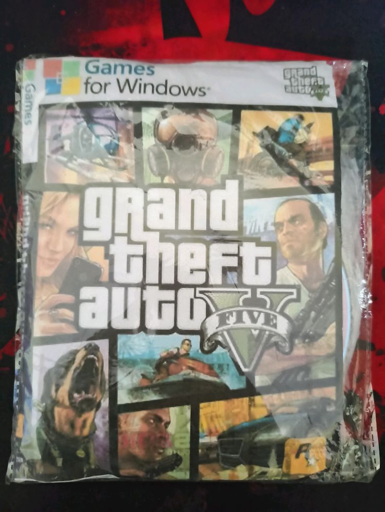 GTA 5 PC GAME (DVD)