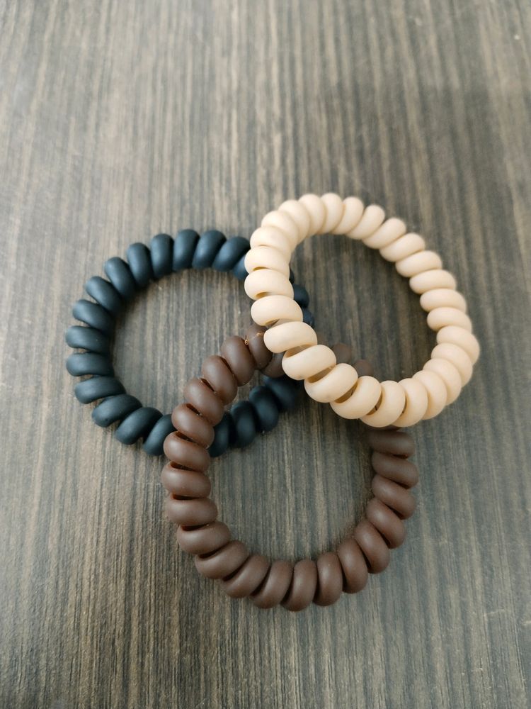 Combo of 3 Spiral Rubber Band