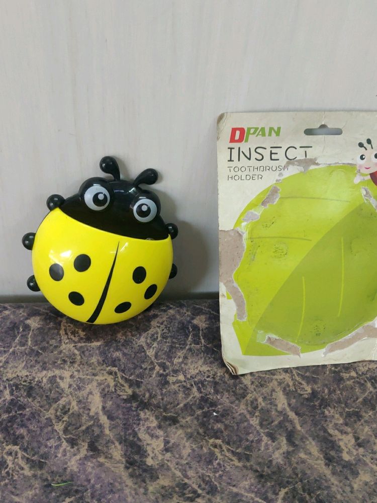 Unused Insect Tooth Brush Holder