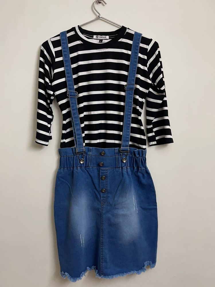 Imported Dungaree Dress