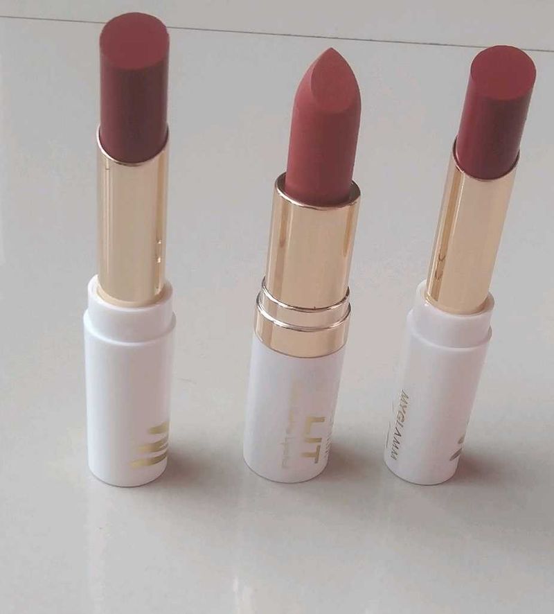 Combo Of 3 Lipstick