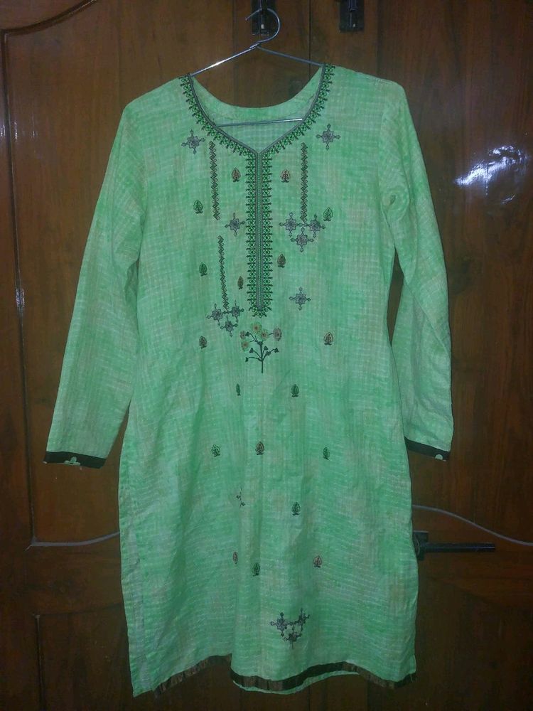 Embroidered Kurta