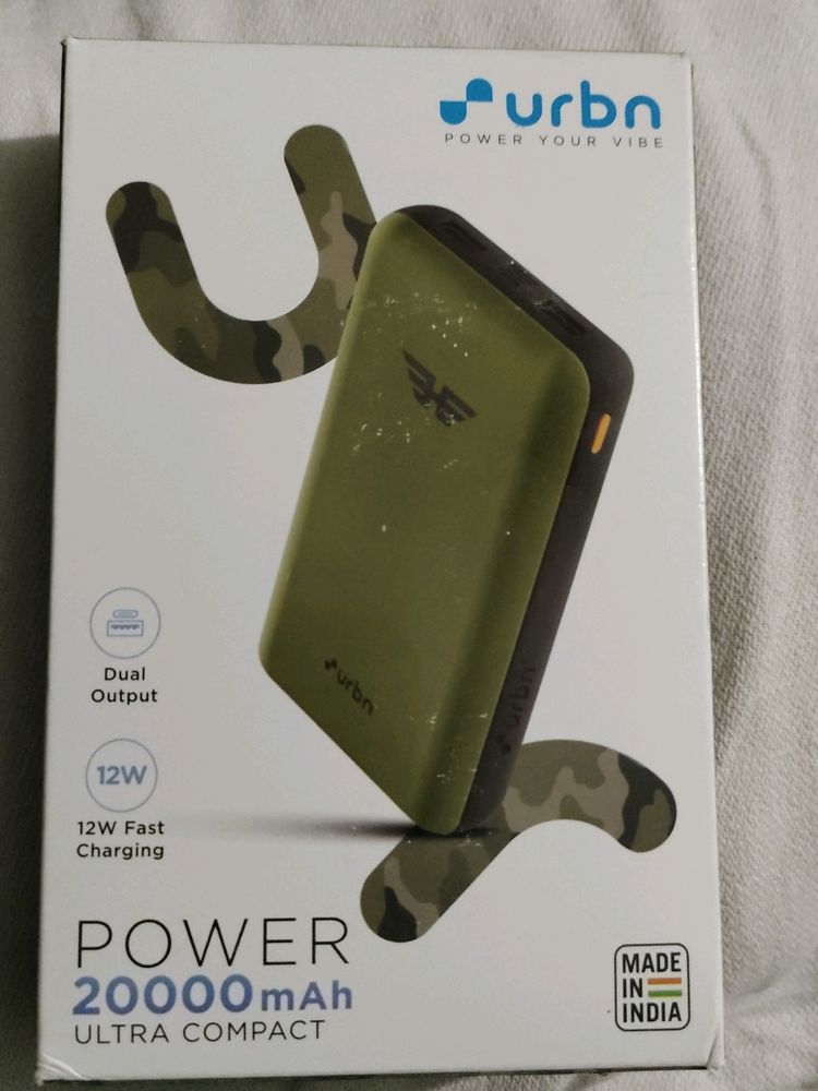 (NEW) URBN 20,000 mah PowerBank Ultra Compact