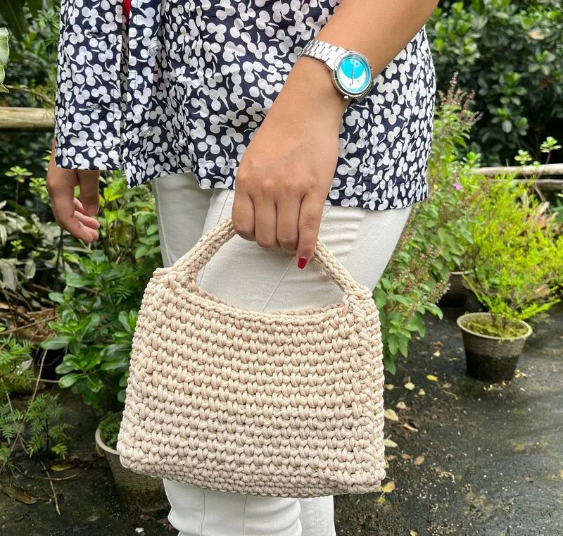 Crochet Macrame Bag