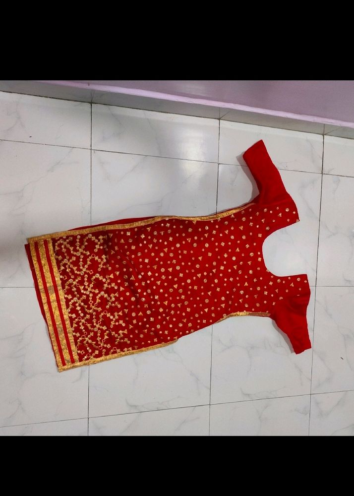 Red Suit Salwar