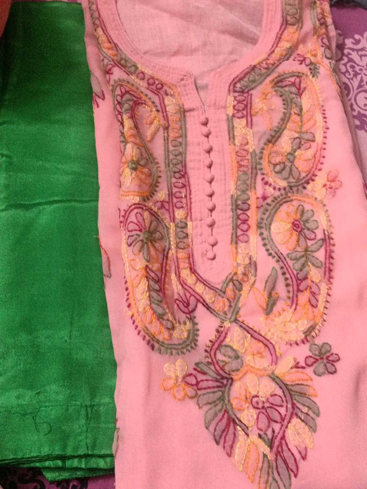 2 Kurta Set Women Chikankari