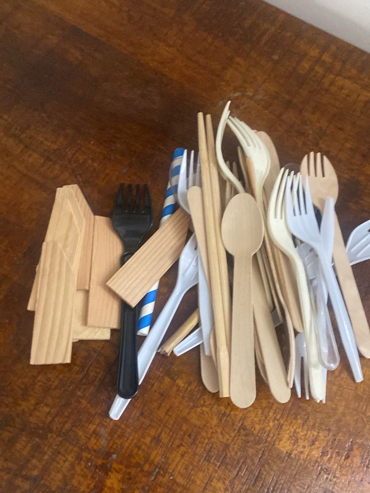 Wooden Spoons And Forks For Craft