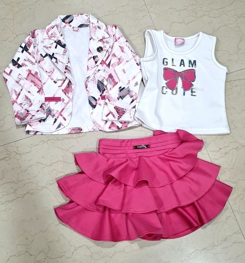 3pc Girl Set - 12-18m