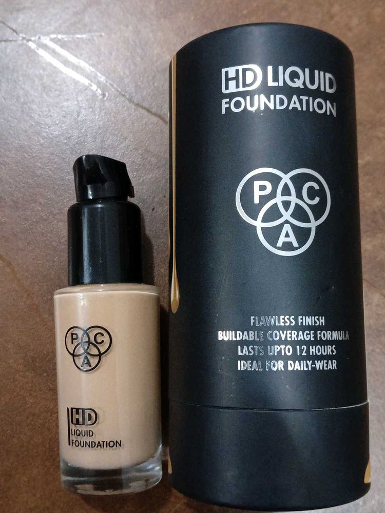 New PAC HD Liquid Foundation