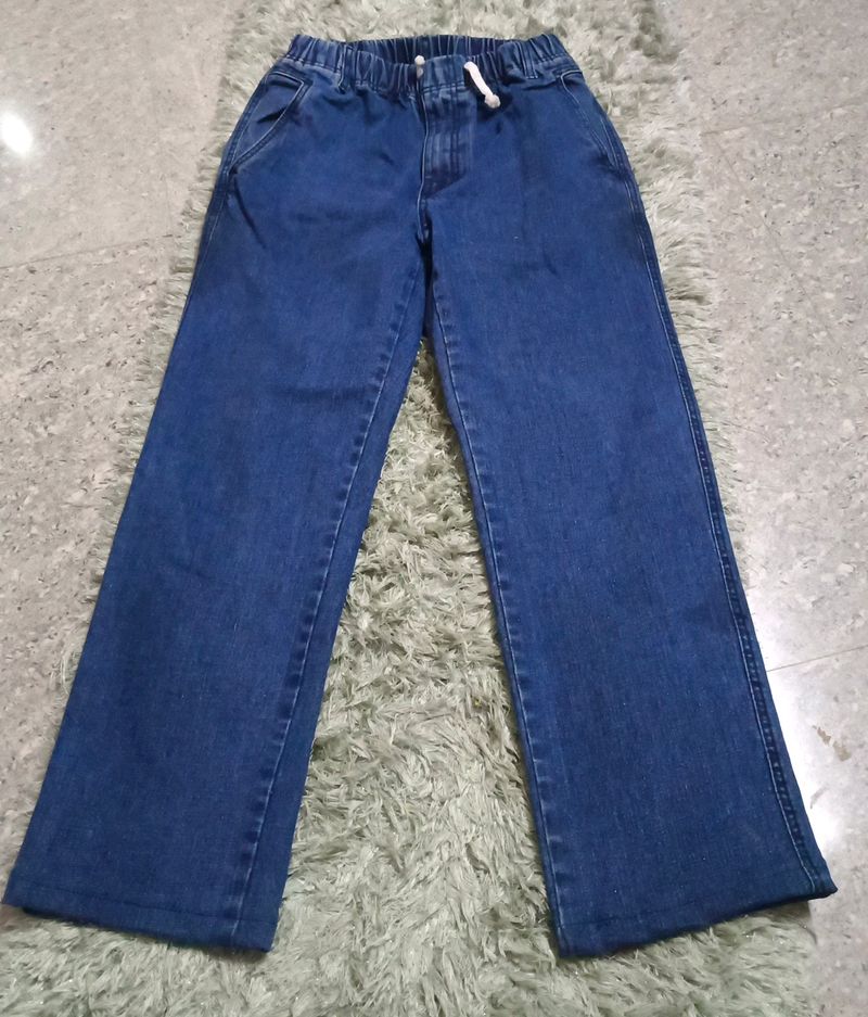 Basic Straight Leg Jeans For Women