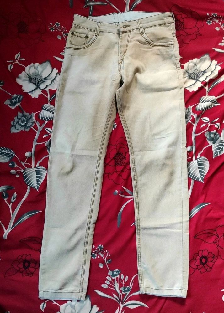 Cream Jean | Size 32