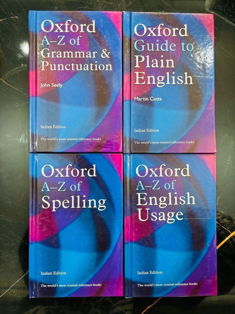 4 Oxford Books For English Course