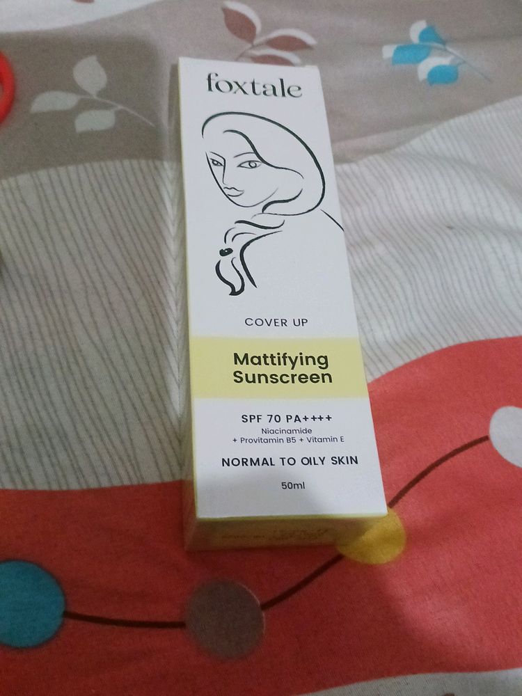 Foxtale Mattifying Sunscreen SPF 70 PA++++