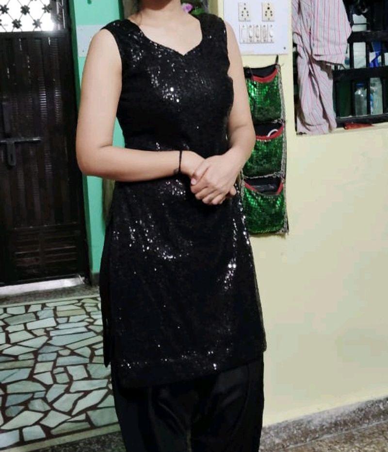 Patiala Black Suit