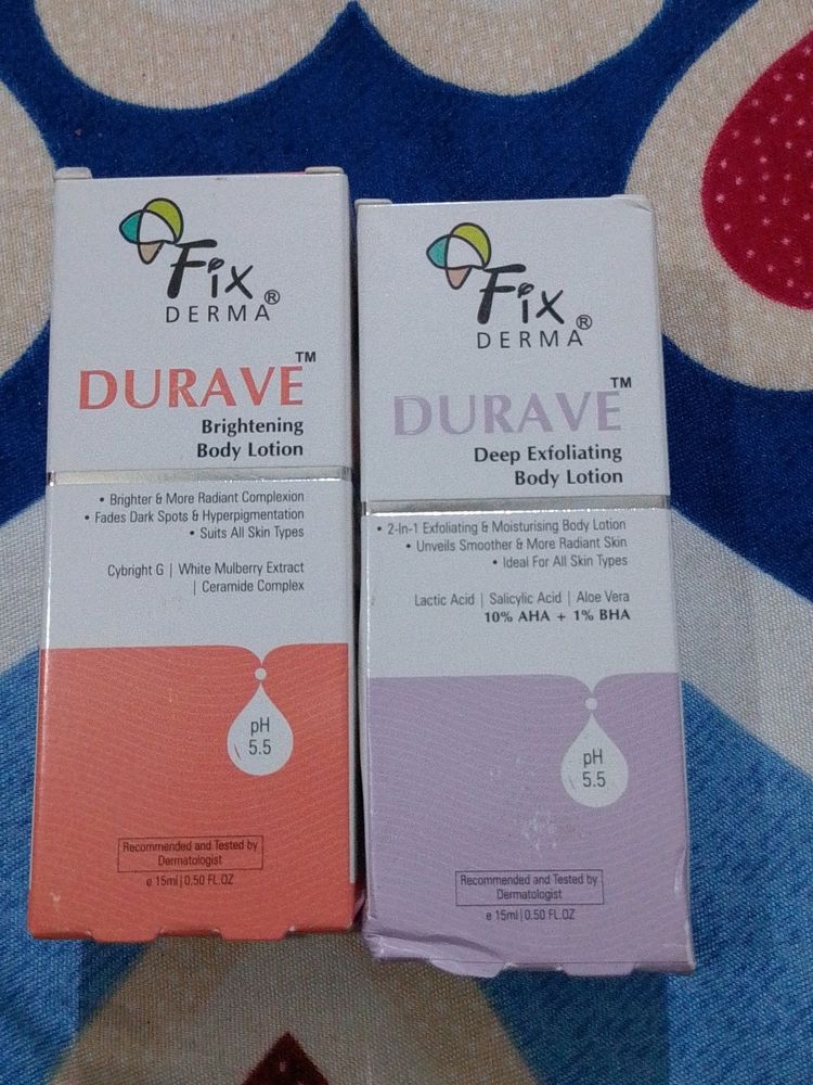 FIXDERMA DURAVE BRIGHTENING BODY LOTION