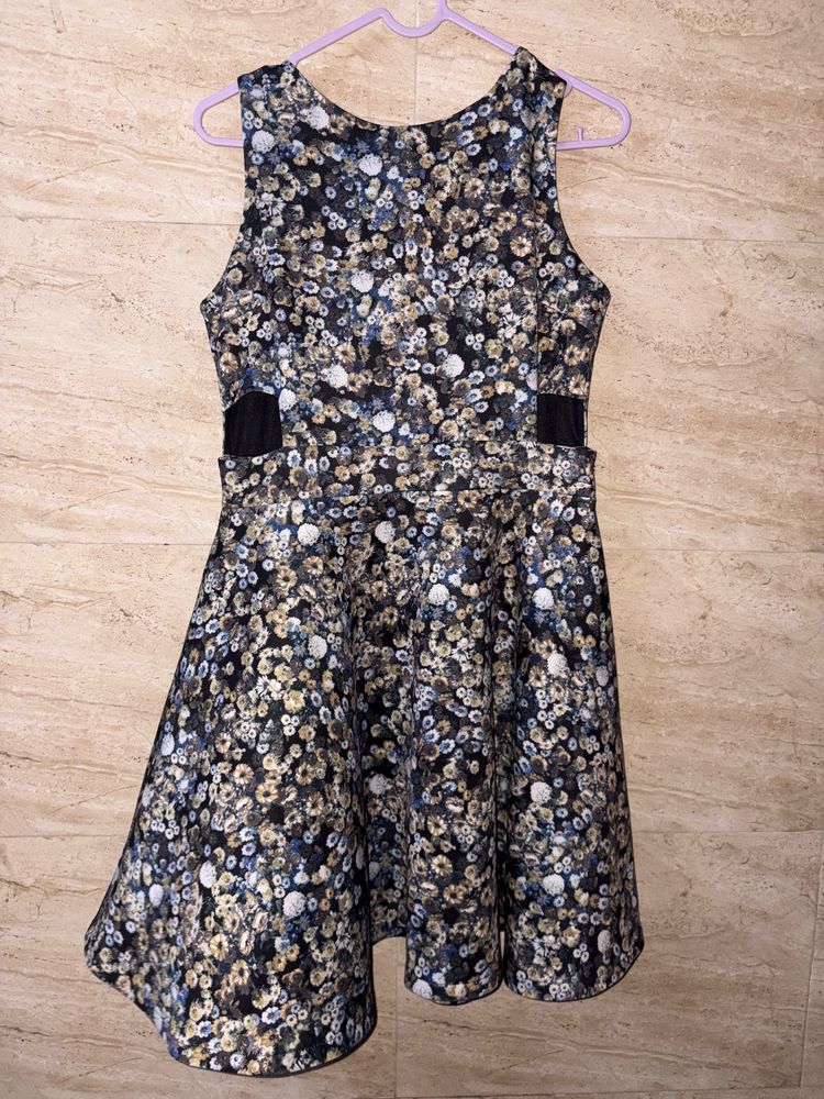 Flower Print Cute And Classy Dress