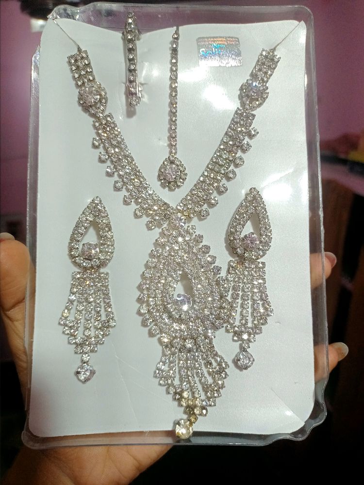 Bridal Newly Attractive Jwellery Set Mang Tika Cli