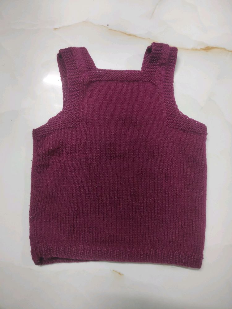 Handmade Half Sweater