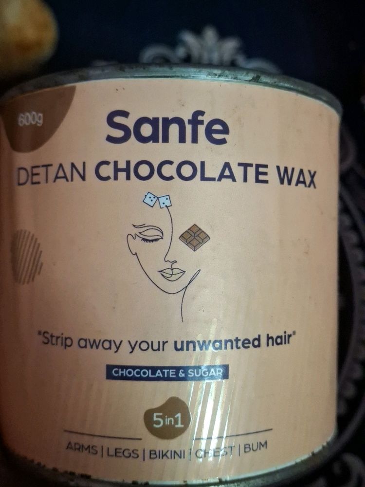 Sanfe Detan Chocolate Wax