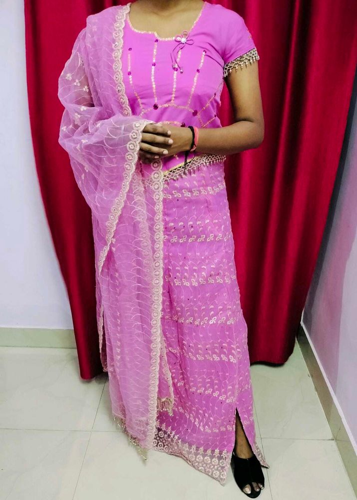 Pink Lehnga Choli