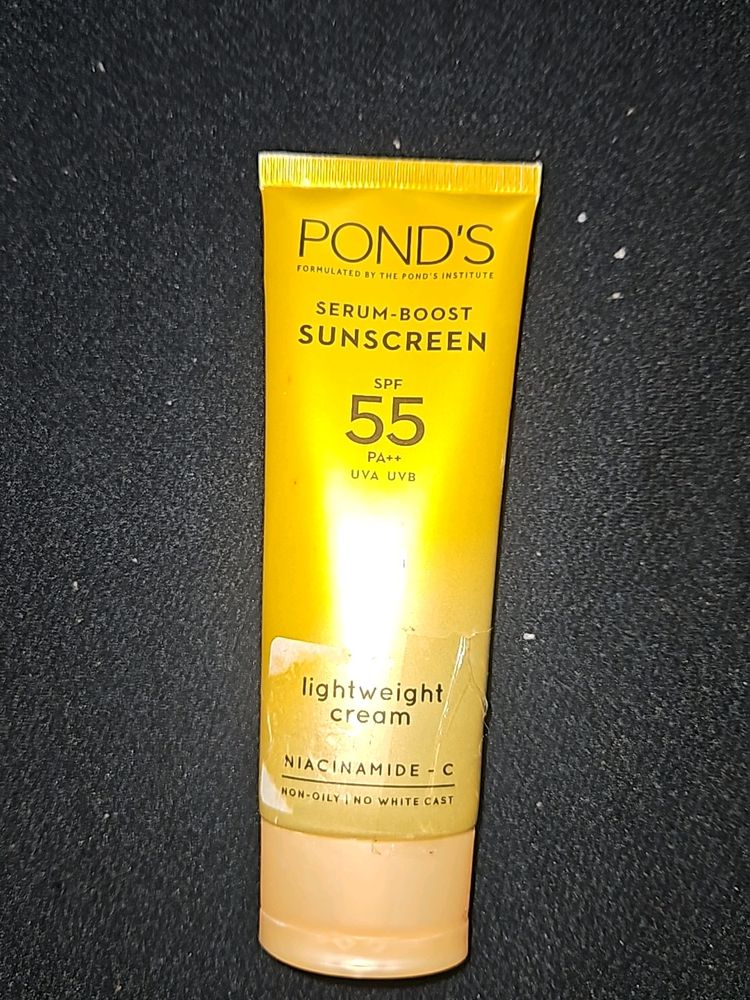 Ponds Serum Boost Sunscreen