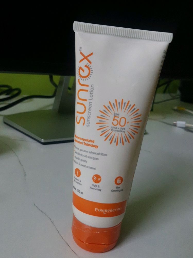 Sunrex Sunscreen Lotion SPF 50 & PA+++