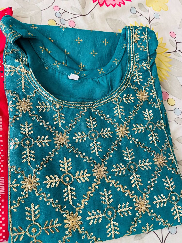 New Blue Kurti