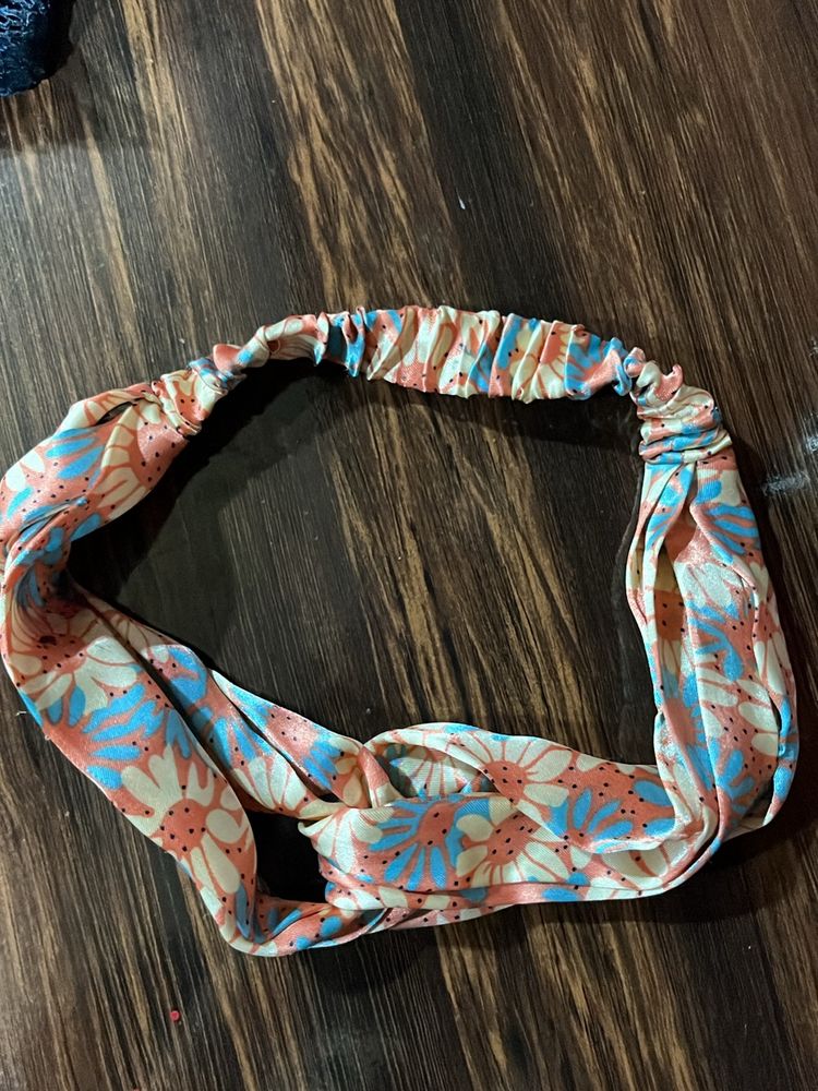 Floral Print Headband