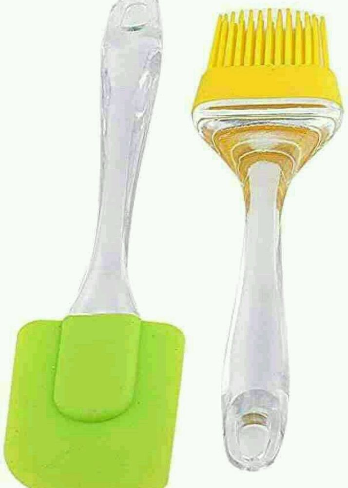 Spatula And Brush Set, For Cooking