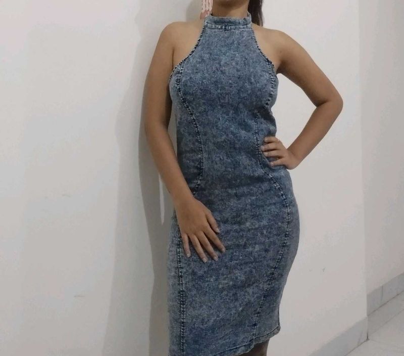 Denim Bodycon Dress