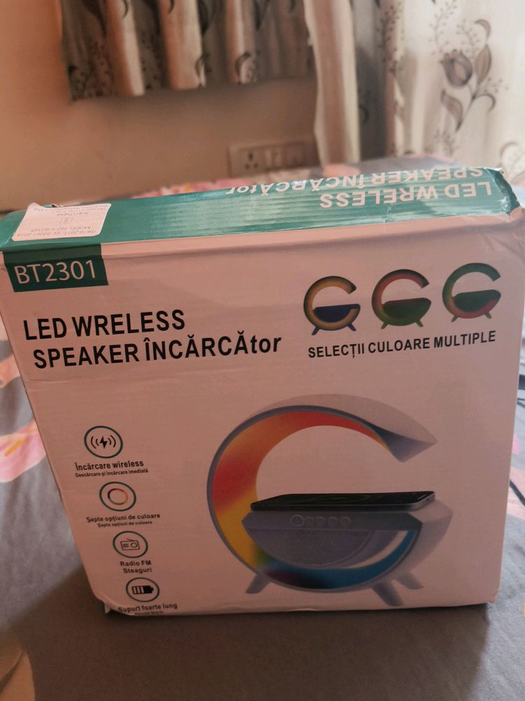 Led Wreless Speaker Incaracator